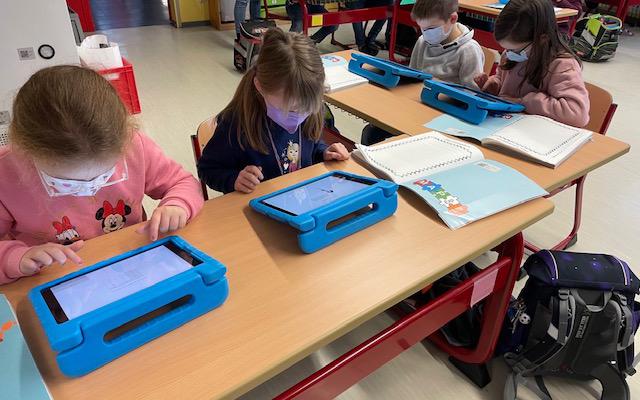 Projekttage zum Tabletführerschein in den ersten und zweiten Klassen