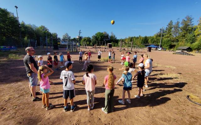 Outdoortage der dritten Klassen