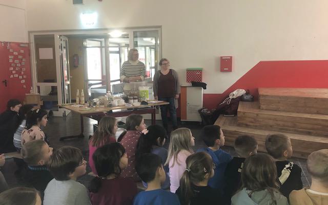 Besuch vom „Eckenhääner Lädchen“ an der GGS Wiedenest