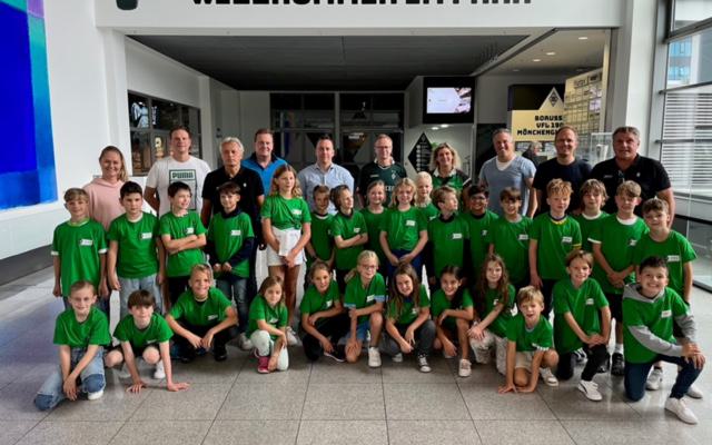 Wir sind Gewinner bei der AOK-Grundschultour und entern den Borussiapark