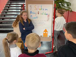 Kinderrechte-Aktion unseres Schülerparlaments